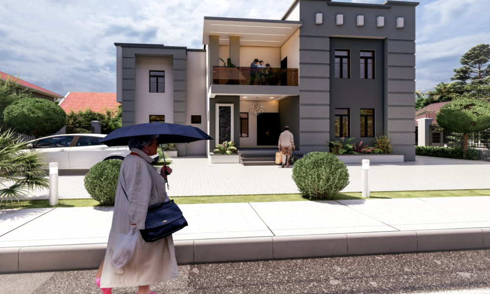5BEDROOM DUPLEX PLOT WITH ATTATCHED BQ
